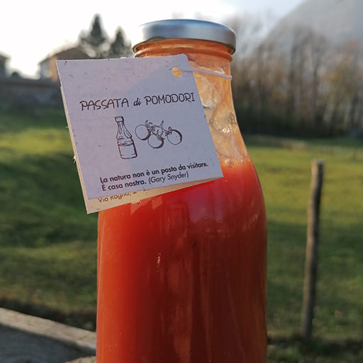 passata di pomodoro Agriturismo Cà Dulza
